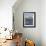 Boat and Mountains Reflected in Tranquil Water, Near Tromso, North Norway, Norway-David Lomax-Framed Photographic Print displayed on a wall