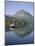 Boat and Mountains Reflected in Tranquil Water, Near Tromso, North Norway, Norway-David Lomax-Mounted Photographic Print