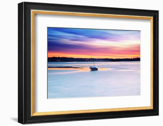 Boat Asleep-Viviane Fedieu Daniel-Framed Photographic Print