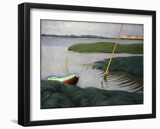 Boat at Berville, 1918-Félix Vallotton-Framed Giclee Print