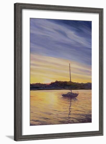 Boat at Rest, 2002-Antonia Myatt-Framed Giclee Print