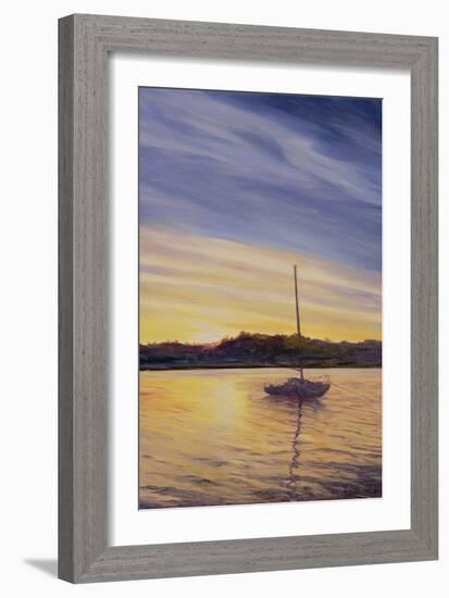 Boat at Rest, 2002-Antonia Myatt-Framed Giclee Print