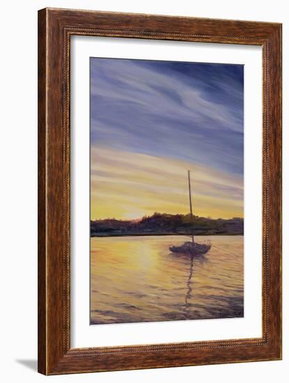 Boat at Rest, 2002-Antonia Myatt-Framed Giclee Print