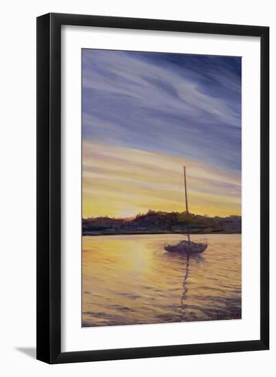 Boat at Rest, 2002-Antonia Myatt-Framed Giclee Print