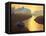 Boat at Sunrise-Max Hayslette-Framed Premier Image Canvas