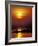 Boat at Sunset on Lake Tanganyika, Tanzania-Kristin Mosher-Framed Photographic Print