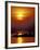 Boat at Sunset on Lake Tanganyika, Tanzania-Kristin Mosher-Framed Photographic Print