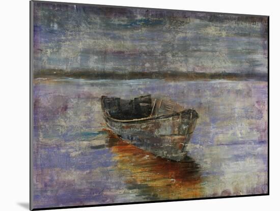 Boat by the Waters Edge-Alexys Henry-Mounted Giclee Print