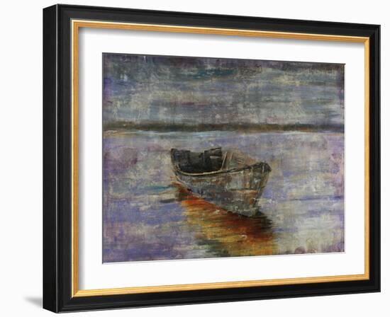 Boat by the Waters Edge-Alexys Henry-Framed Giclee Print