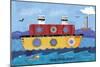 Boat Collage-Holli Conger-Mounted Giclee Print