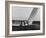 Boat Competing During Americas Cup Race-George Silk-Framed Photographic Print