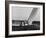 Boat Competing During Americas Cup Race-George Silk-Framed Photographic Print