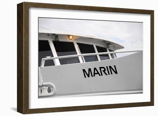 Boat Detail, Sausalito, California-Anna Miller-Framed Photographic Print