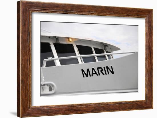 Boat Detail, Sausalito, California-Anna Miller-Framed Photographic Print