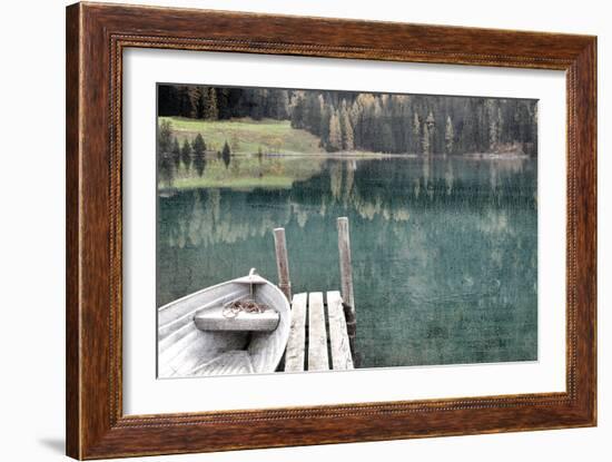 Boat Dock-Kimberly Allen-Framed Art Print