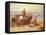 Boat, Figures and Sea-Myles Birket Foster-Framed Premier Image Canvas