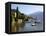 Boat Harbour and Lake Como, Bellagio, Lombardy, Italian Lakes, Italy, Europe-Frank Fell-Framed Premier Image Canvas