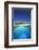 Boat Heading for Desert Island, Maldives, Indian Ocean, Asia-Sakis Papadopoulos-Framed Photographic Print