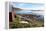 Boat House and Slip. Helgoy, Kvalsund, North Norway, Norway, Scandinavia, Europe-David Lomax-Framed Premier Image Canvas