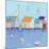 Boat House Row-Phyllis Adams-Mounted Premium Giclee Print
