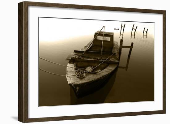 Boat III-Ynon Mabat-Framed Photographic Print