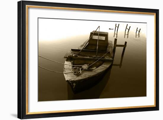 Boat III-Ynon Mabat-Framed Photographic Print