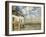 Boat In The Flood-Alfred Sisley-Framed Giclee Print