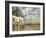 Boat In The Flood-Alfred Sisley-Framed Giclee Print