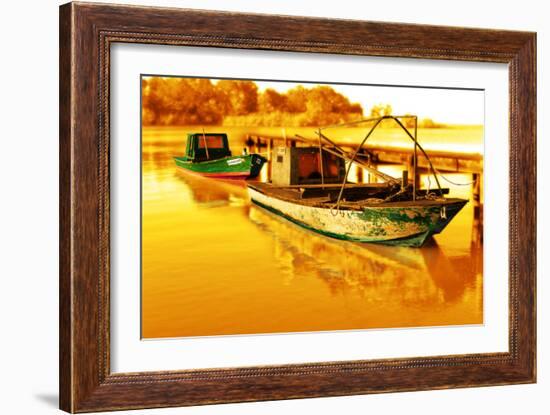 Boat IV-Ynon Mabat-Framed Photographic Print