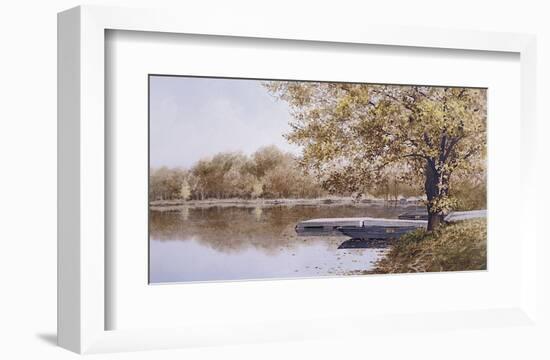 Boat Landing-Ray Hendershot-Framed Giclee Print