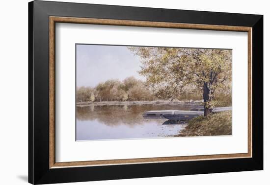 Boat Landing-Ray Hendershot-Framed Art Print