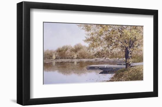 Boat Landing-Ray Hendershot-Framed Art Print