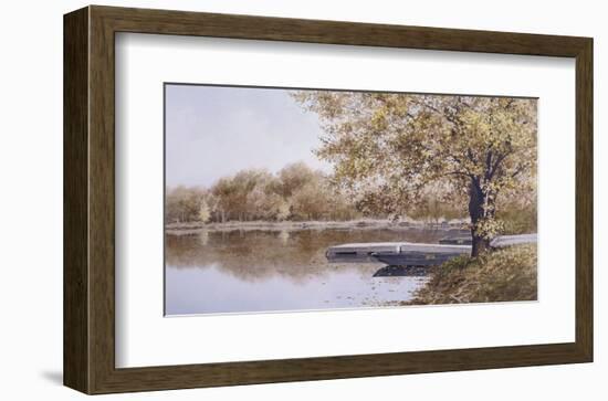 Boat Landing-Ray Hendershot-Framed Art Print