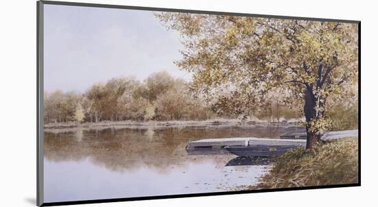 Boat Landing-Ray Hendershot-Mounted Art Print