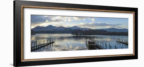 Boat Landings, Derwentwater, Keswick, Lake District National Park, Cumbria, England, UK-James Emmerson-Framed Photographic Print