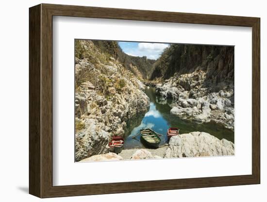 Boat Navigable Part of the Coco River before it Narrows into the Somoto Canyon National Monument-Rob Francis-Framed Photographic Print