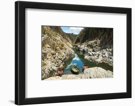 Boat Navigable Part of the Coco River before it Narrows into the Somoto Canyon National Monument-Rob Francis-Framed Photographic Print