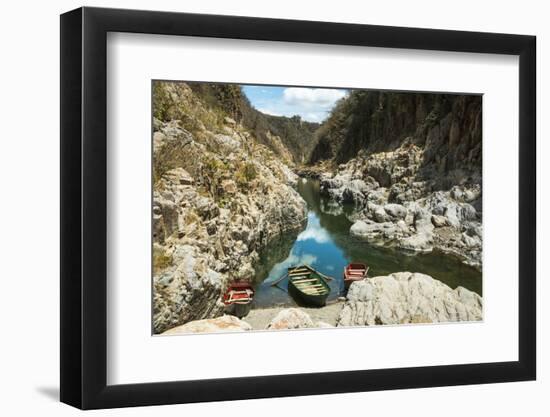 Boat Navigable Part of the Coco River before it Narrows into the Somoto Canyon National Monument-Rob Francis-Framed Photographic Print