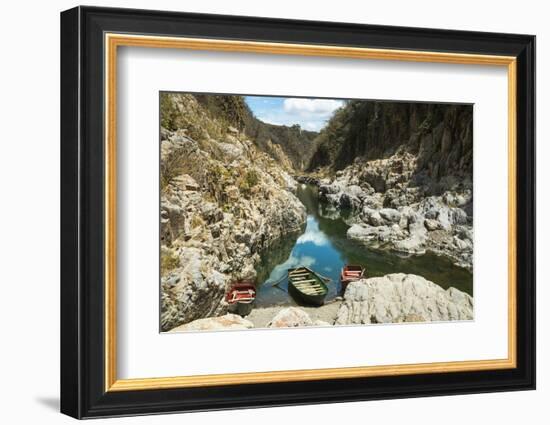 Boat Navigable Part of the Coco River before it Narrows into the Somoto Canyon National Monument-Rob Francis-Framed Photographic Print