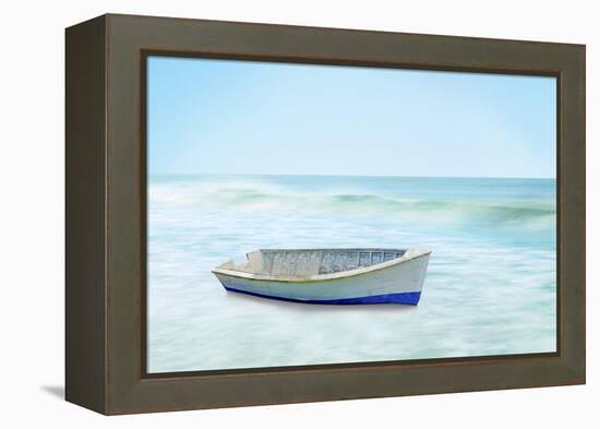 Boat on a Beach I-James McLoughlin-Framed Stretched Canvas