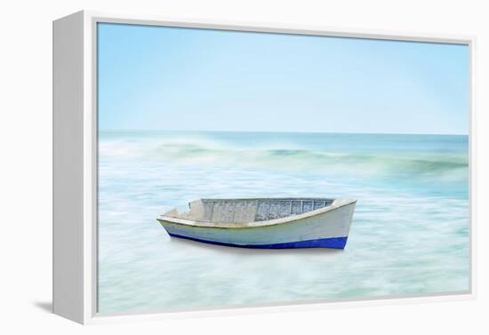 Boat on a Beach I-James McLoughlin-Framed Stretched Canvas
