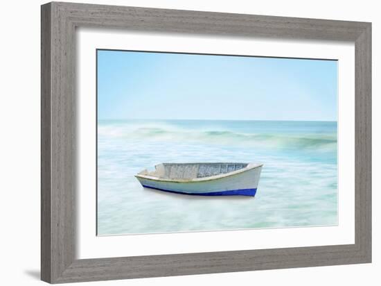 Boat on a Beach I-James McLoughlin-Framed Art Print