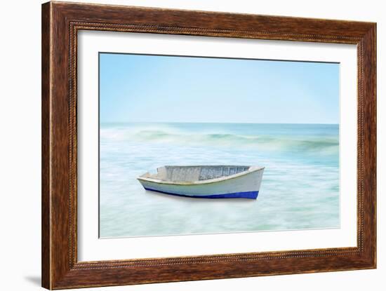 Boat on a Beach I-James McLoughlin-Framed Art Print