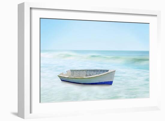 Boat on a Beach I-James McLoughlin-Framed Art Print