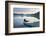 Boat on beach at Lake McDonald, Glacier National Park, Montana-Alan Majchrowicz-Framed Photographic Print