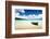 Boat on Beach Mahe Island, Seychelles-Iakov Kalinin-Framed Photographic Print