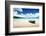 Boat on Beach Mahe Island, Seychelles-Iakov Kalinin-Framed Photographic Print