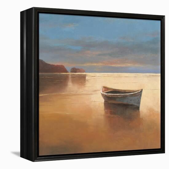 Boat on Beach-TC Chiu-Framed Stretched Canvas