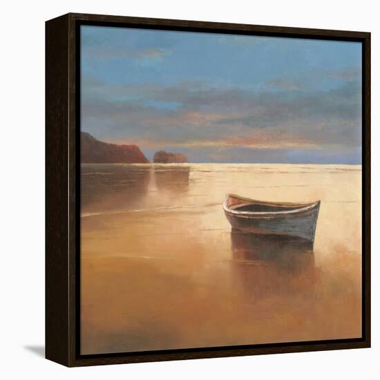 Boat on Beach-TC Chiu-Framed Stretched Canvas