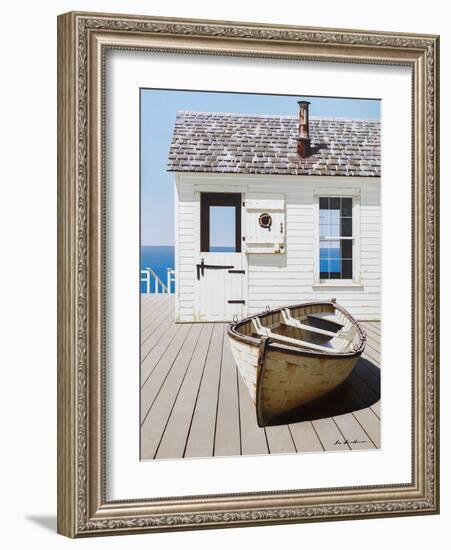 Boat on Deck-Zhen-Huan Lu-Framed Art Print